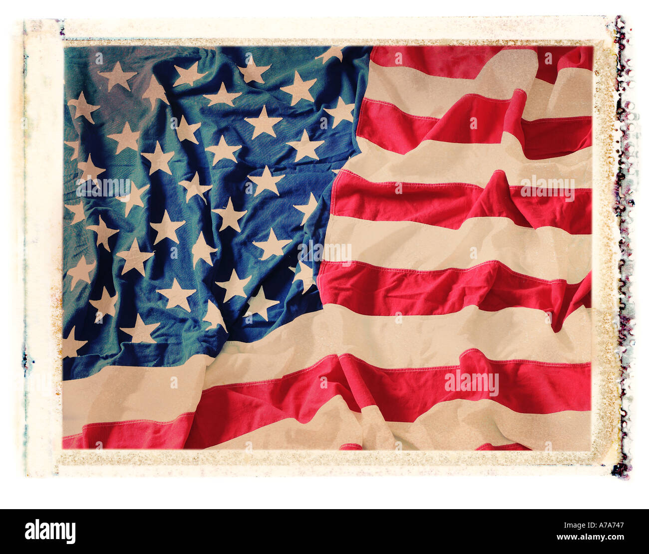 american flag Stock Photo