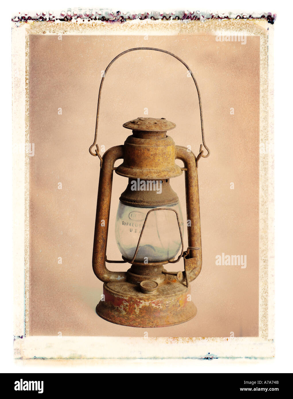 antique lantern Stock Photo