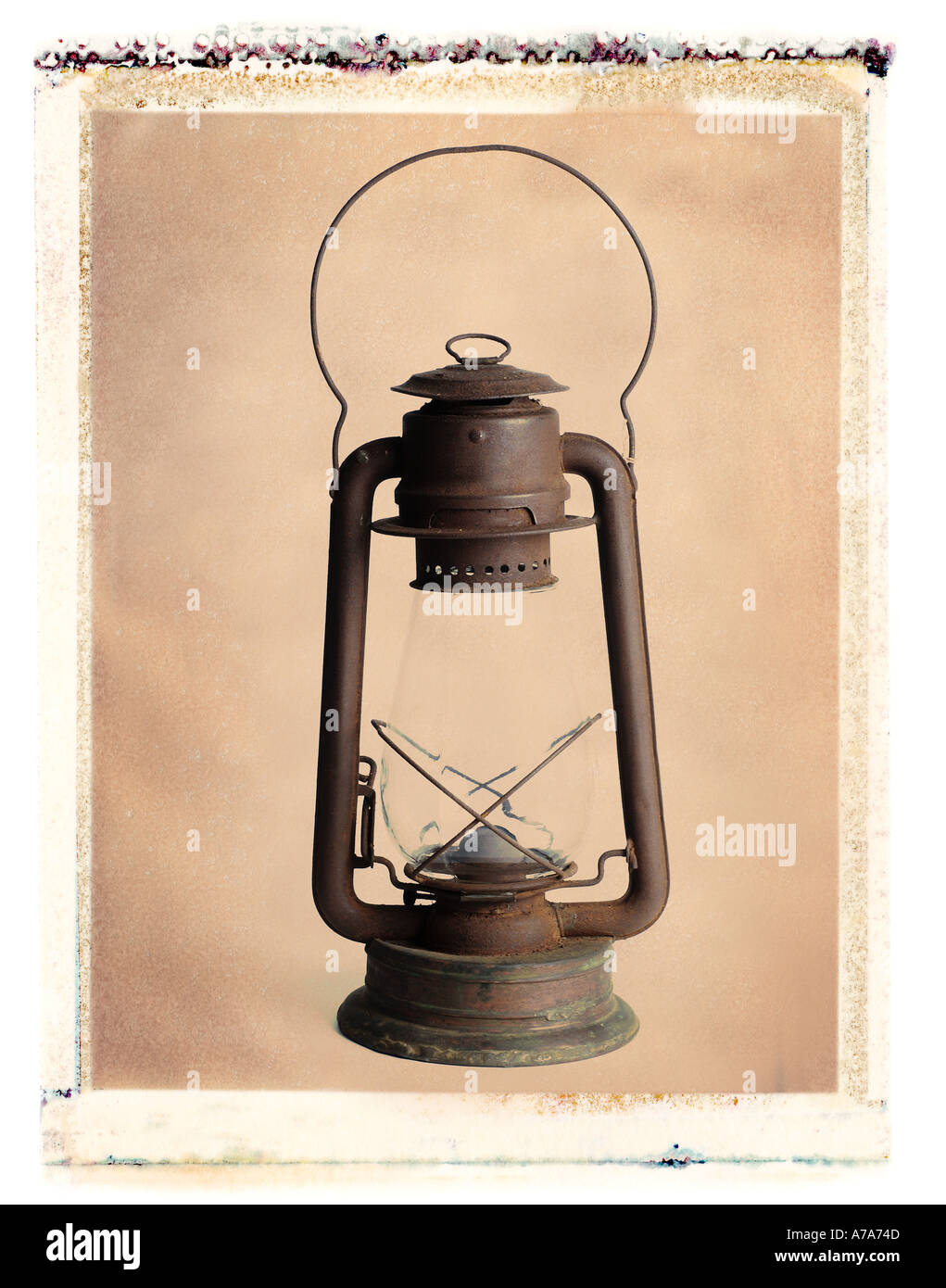 antique lantern Stock Photo