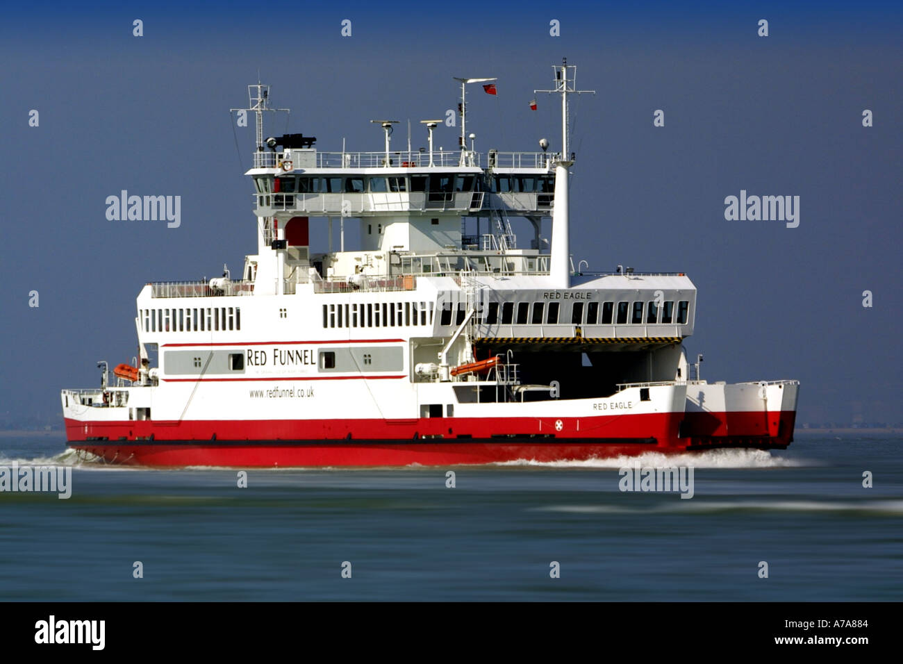 Red Funnel Car Ferry Red Eagle Southampton To East Cowes Isle Of