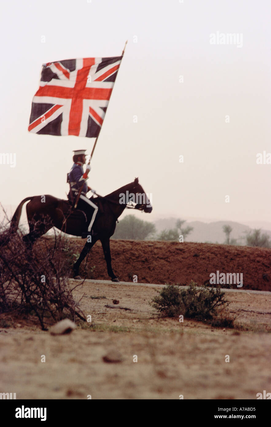 British Empire India Officer High Resolution Stock Photography and