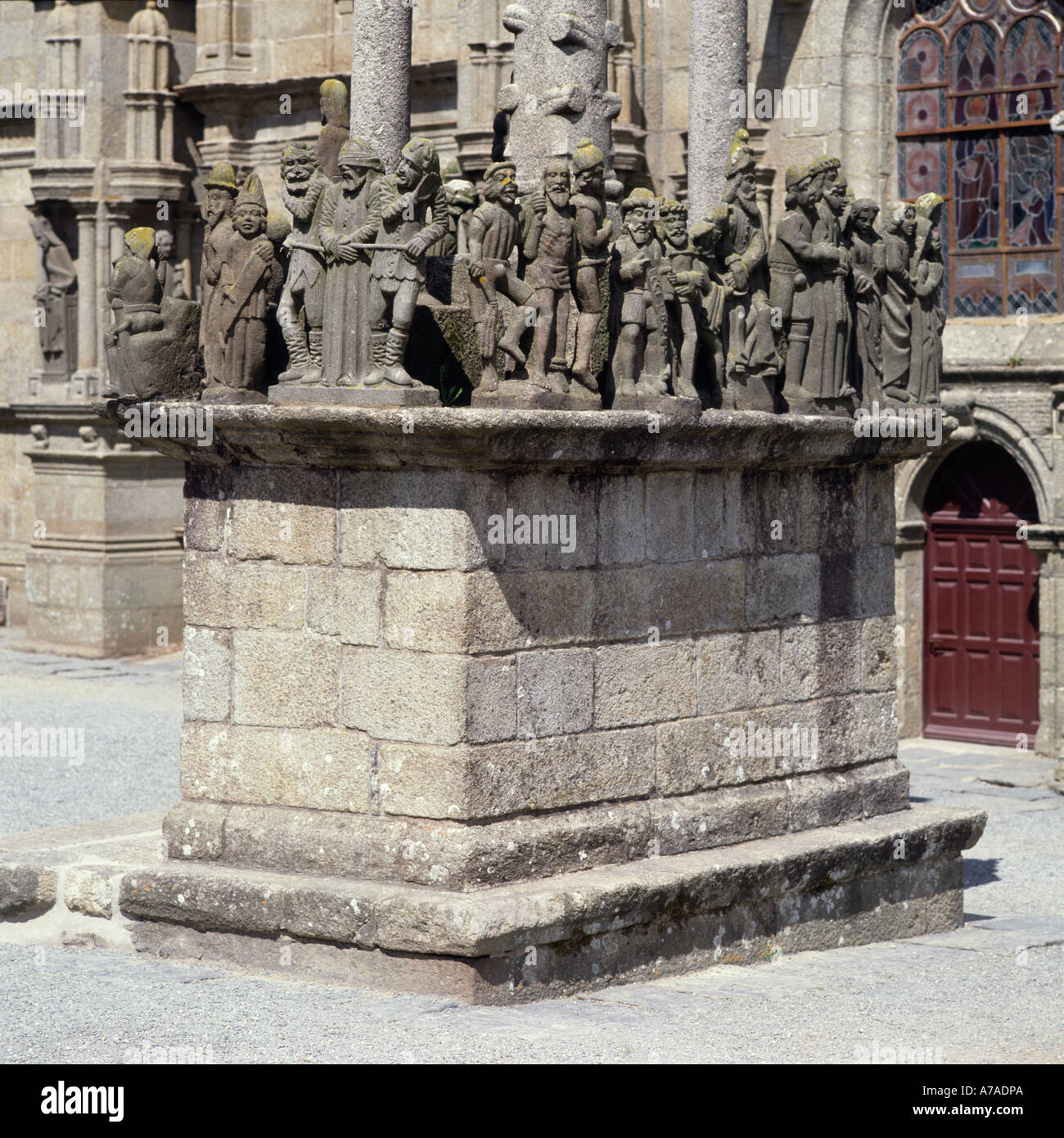 Enclos Paroissial / St. Thegonnec Stock Photo Alamy