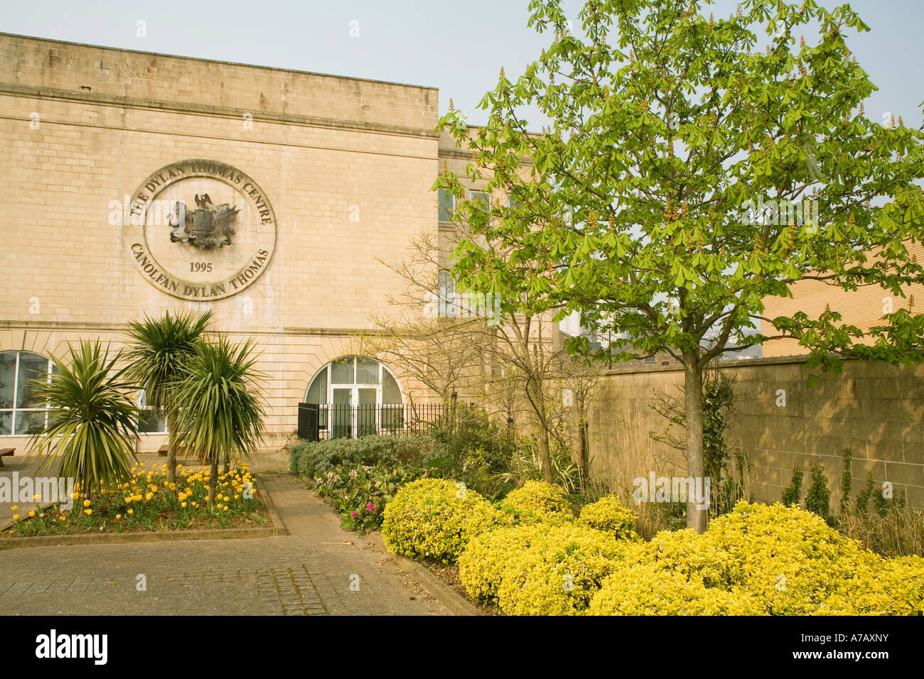 Wales, Swansea, Dylan Thomas centre Stock Photo Alamy
