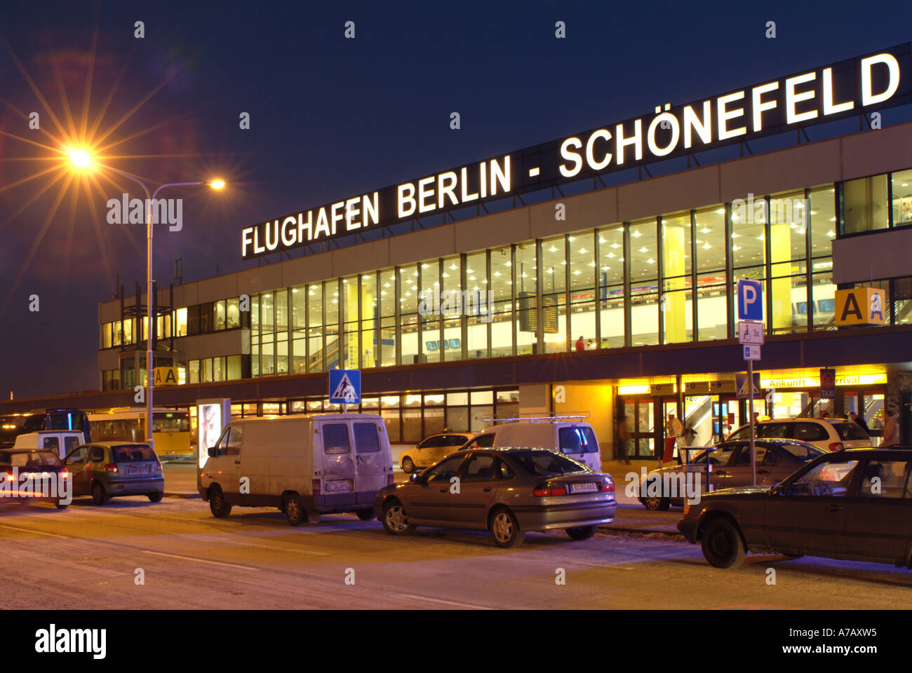 Airport Berlin Schoenefeld Stock Photo