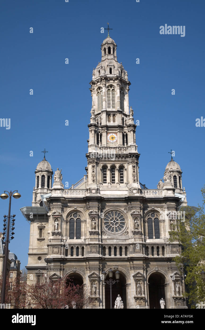 Eglise de la Sainte Trinite Paris France Stock Photo