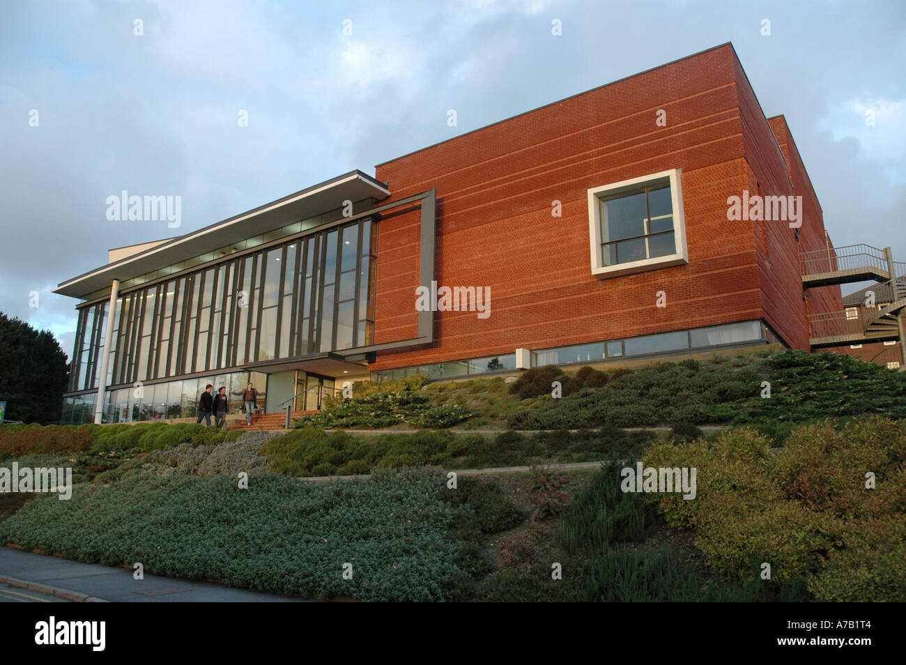Film and Television Building Aberystwyth University Ceredigion West Wales Stock Photo