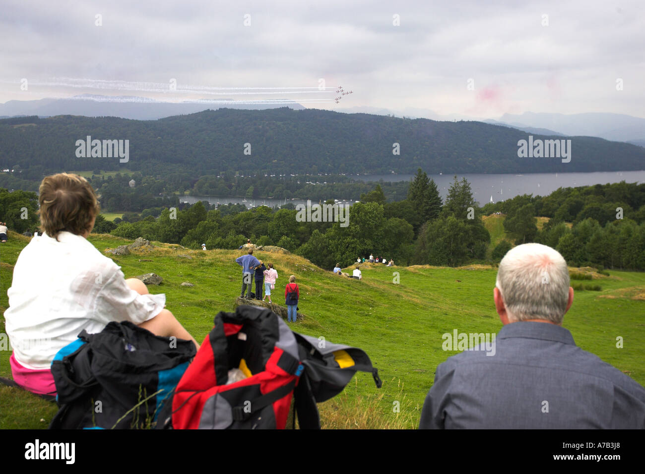 Views Around Bownesson Windermere Cumbria UK These photos taken from Post Knott on Matson