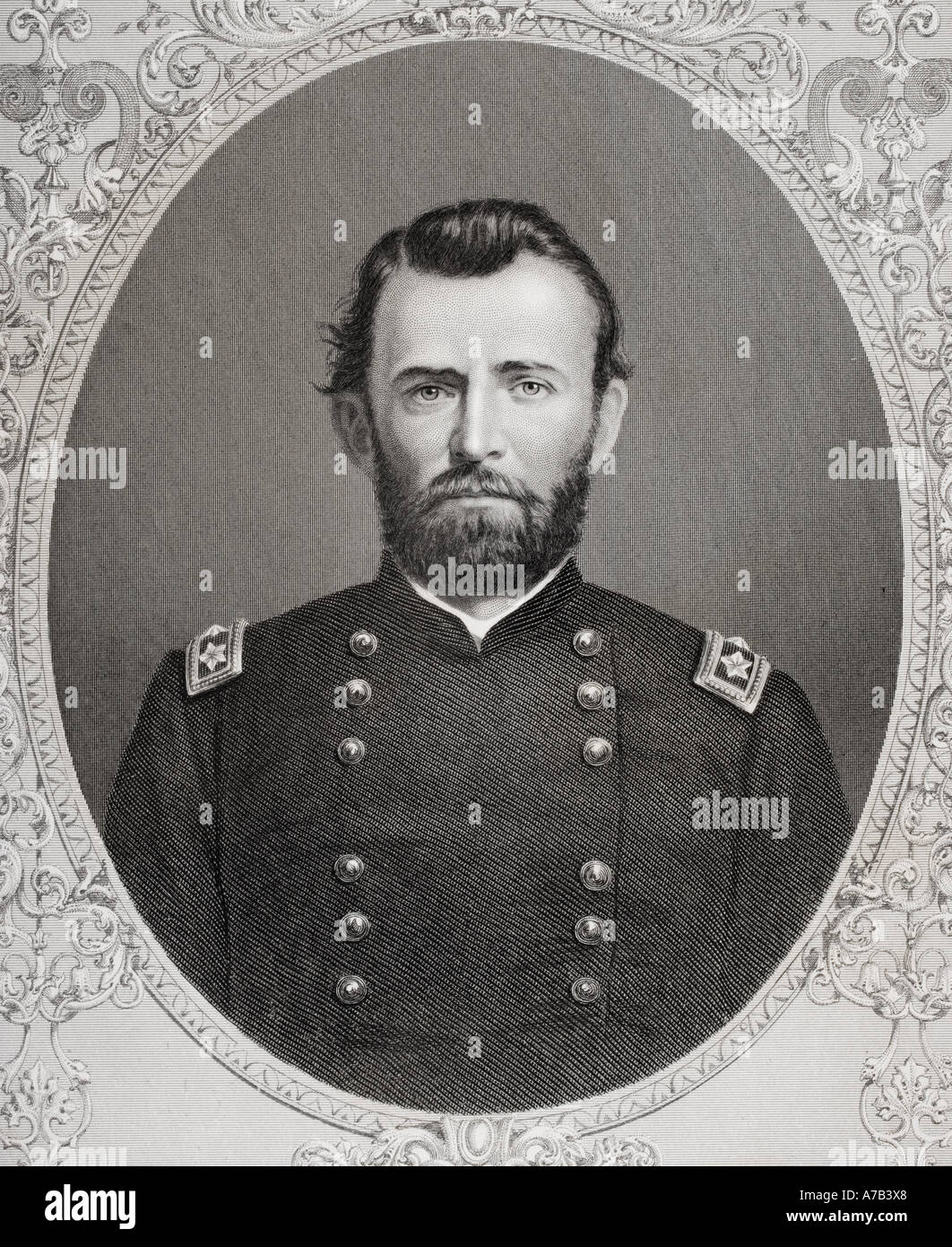 Ulysses S Grant 1822 1885 Commmander Of Union Armies In American Civil War And 18th President United States Ulysses S Grant 1822 1885 Commmander Of Union Armies In American Civil War And 18th President United States