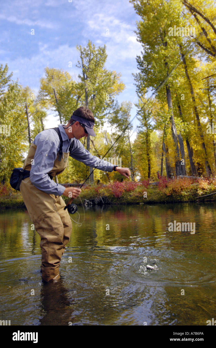 Idaho big lost river fly hires stock photography and images Alamy