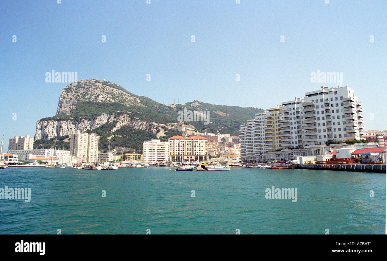 Gibraltar, 'Rock of Gibraltar' Stock Photo