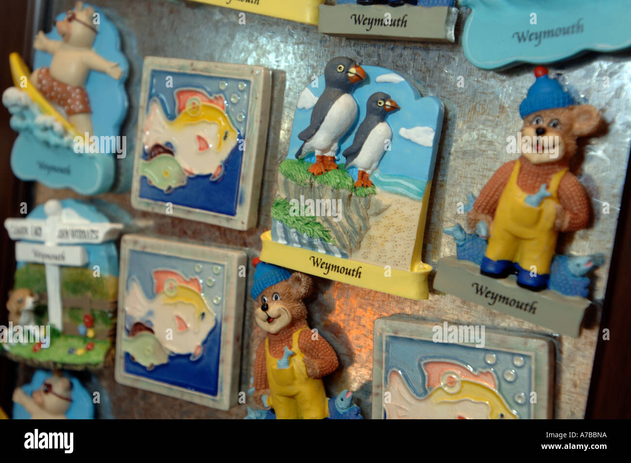 Souvenirs of Weymouth, Dorset Britain UK Stock Photo Alamy