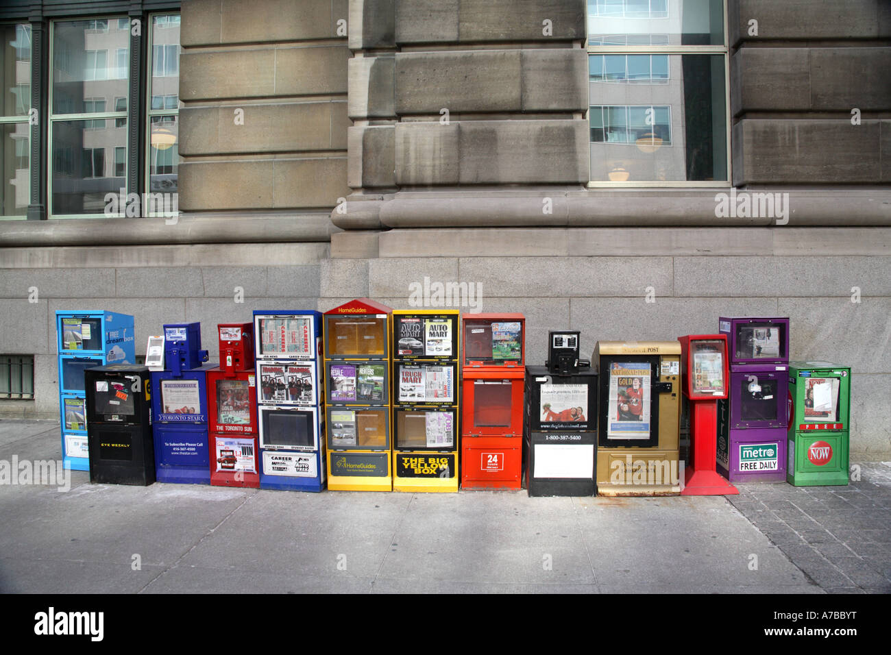 Newspaper boxes hires stock photography and images Alamy