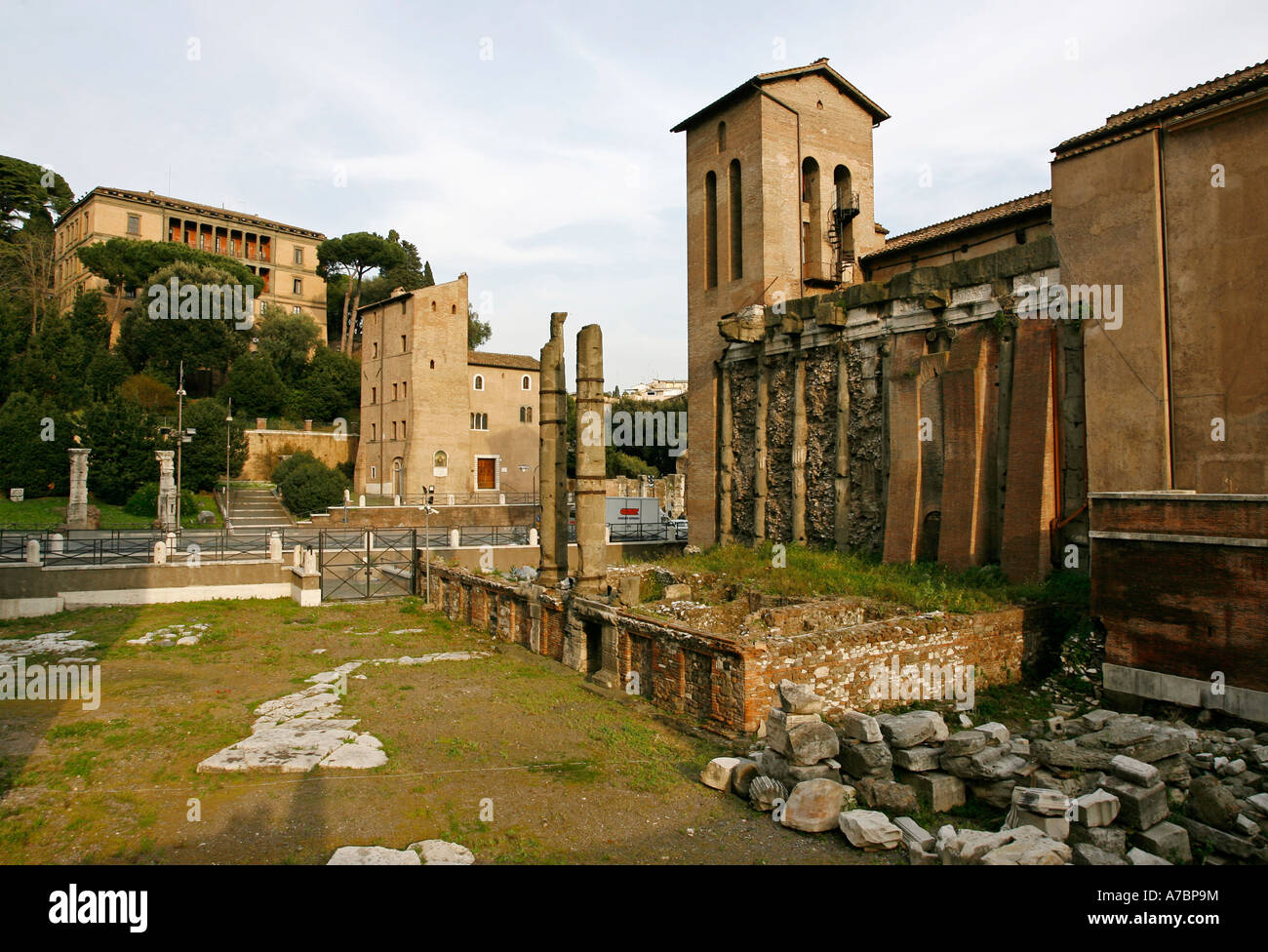 Teatro di Marcello Rome Italy Europe Stock Photo