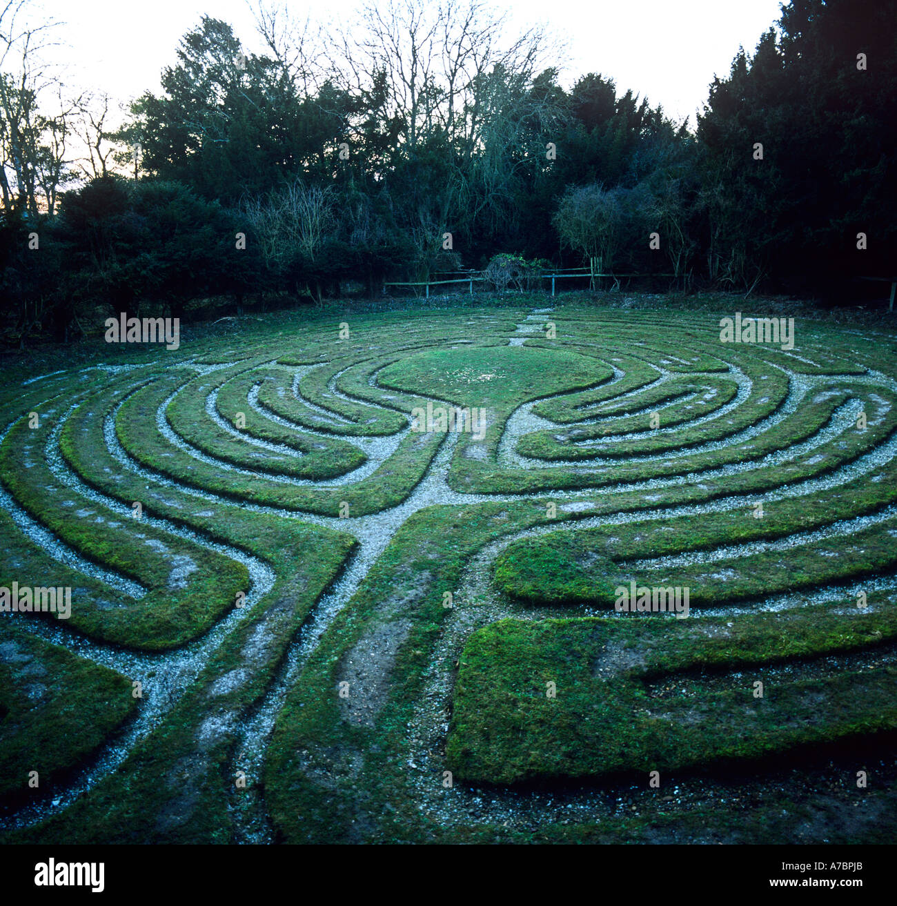 Breamore miz maze hires stock photography and images Alamy