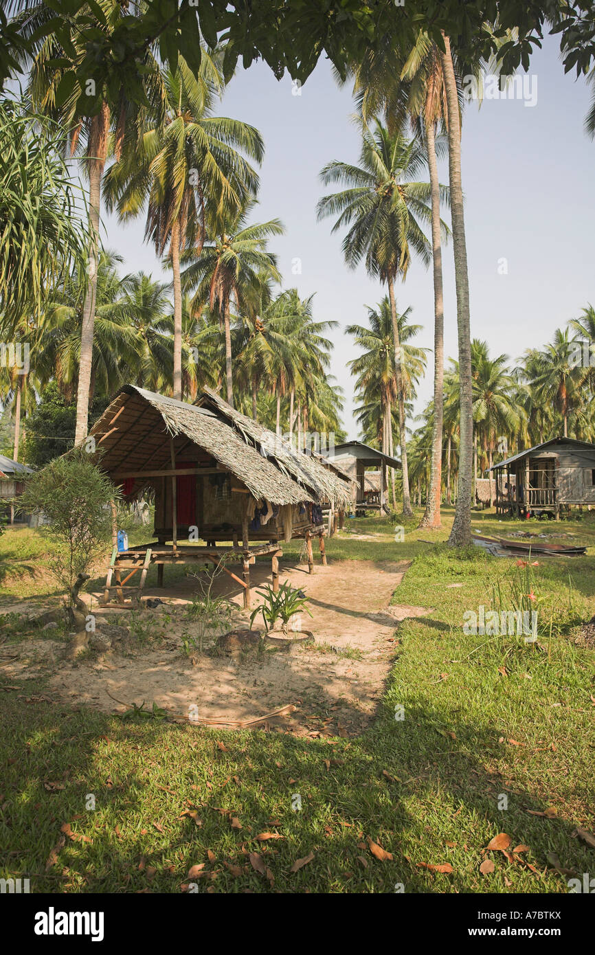 Village Klong Muang, Krabi Province  Thailand Stock Photo