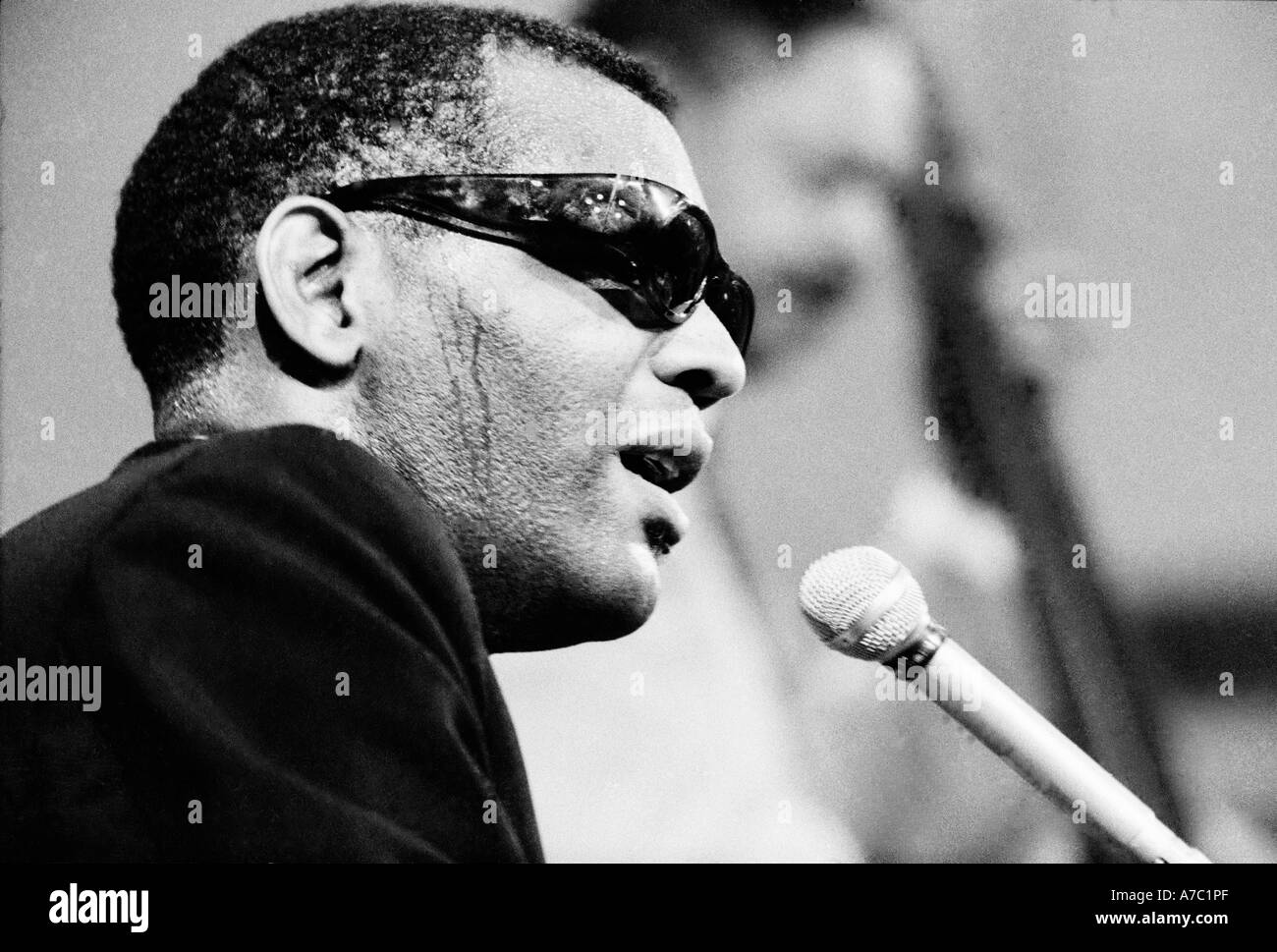 An early pic of Ray Charles Stock Photo