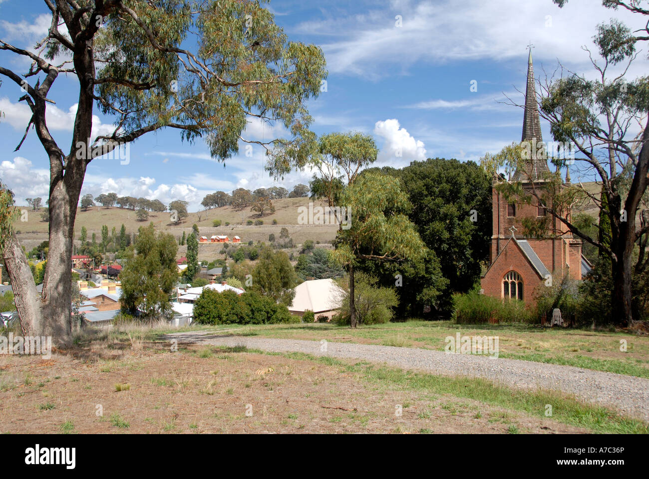 St Pauls Anglican Church Carcoar NSW Australia Stock Photo 11792445