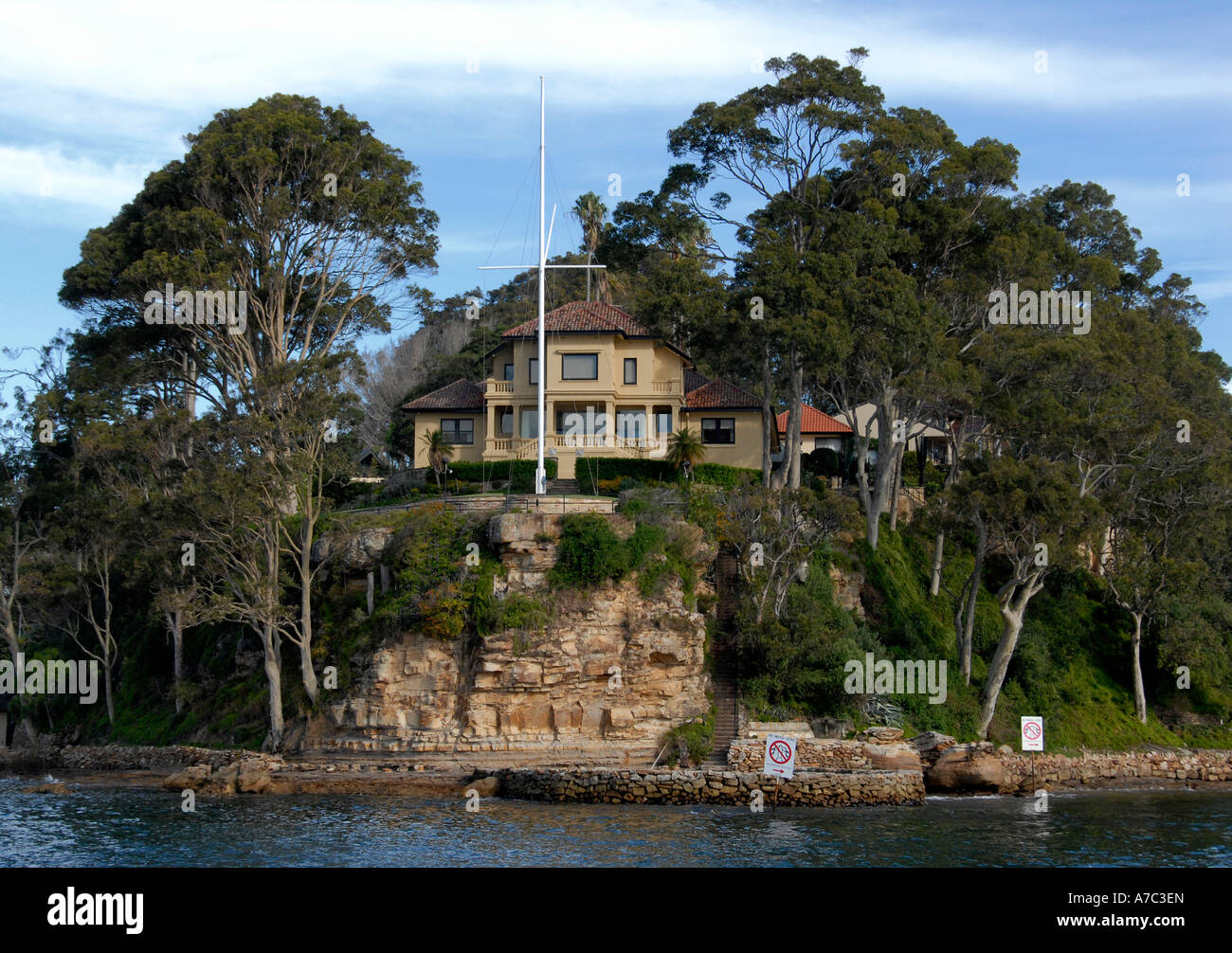 Stokes Point Finistere Stokes Point Pittwater Sydney NSW Australia Stock Photo - Alamy