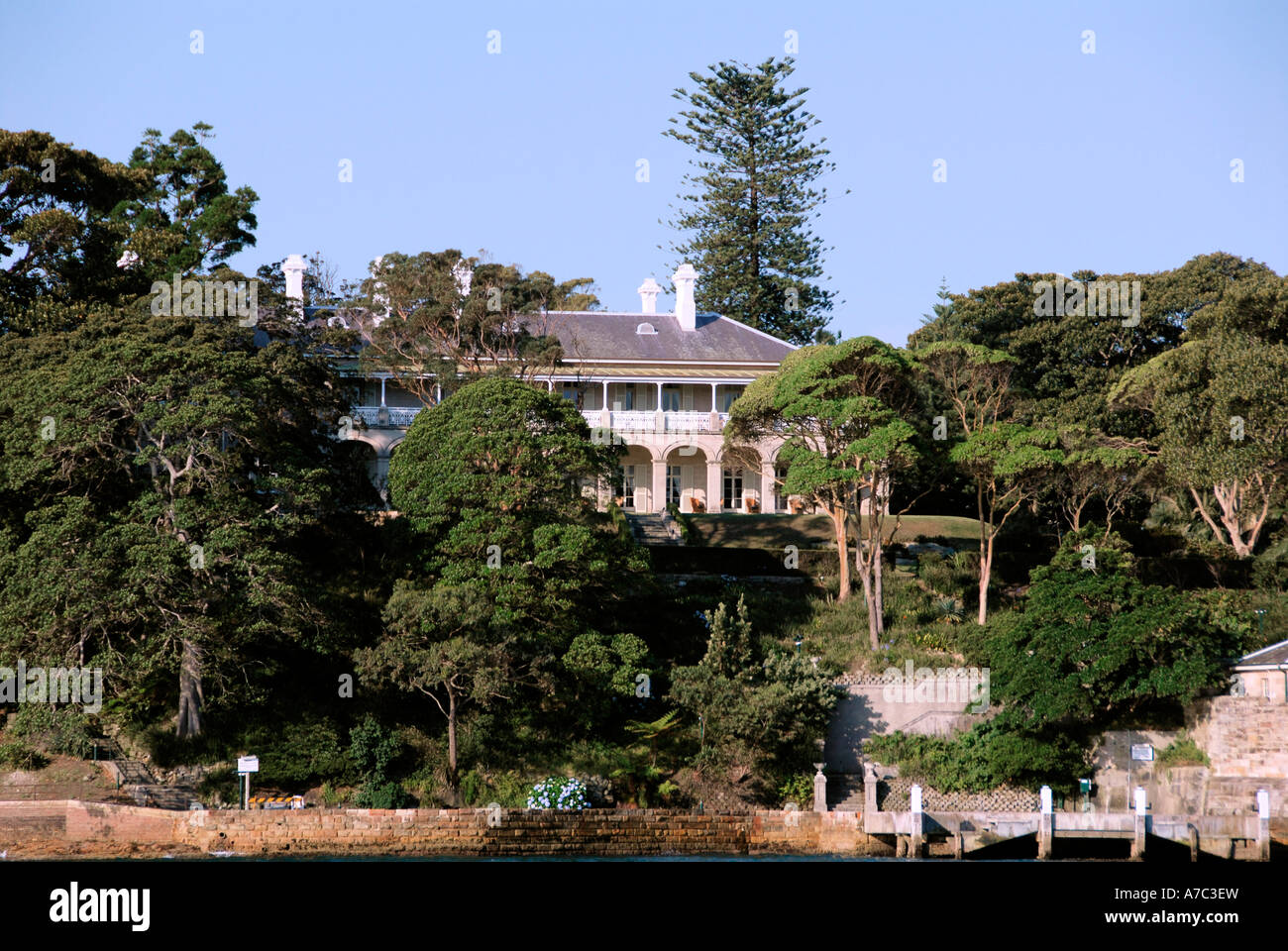 Government House Kirribilli Sydney Australia Stock Photo