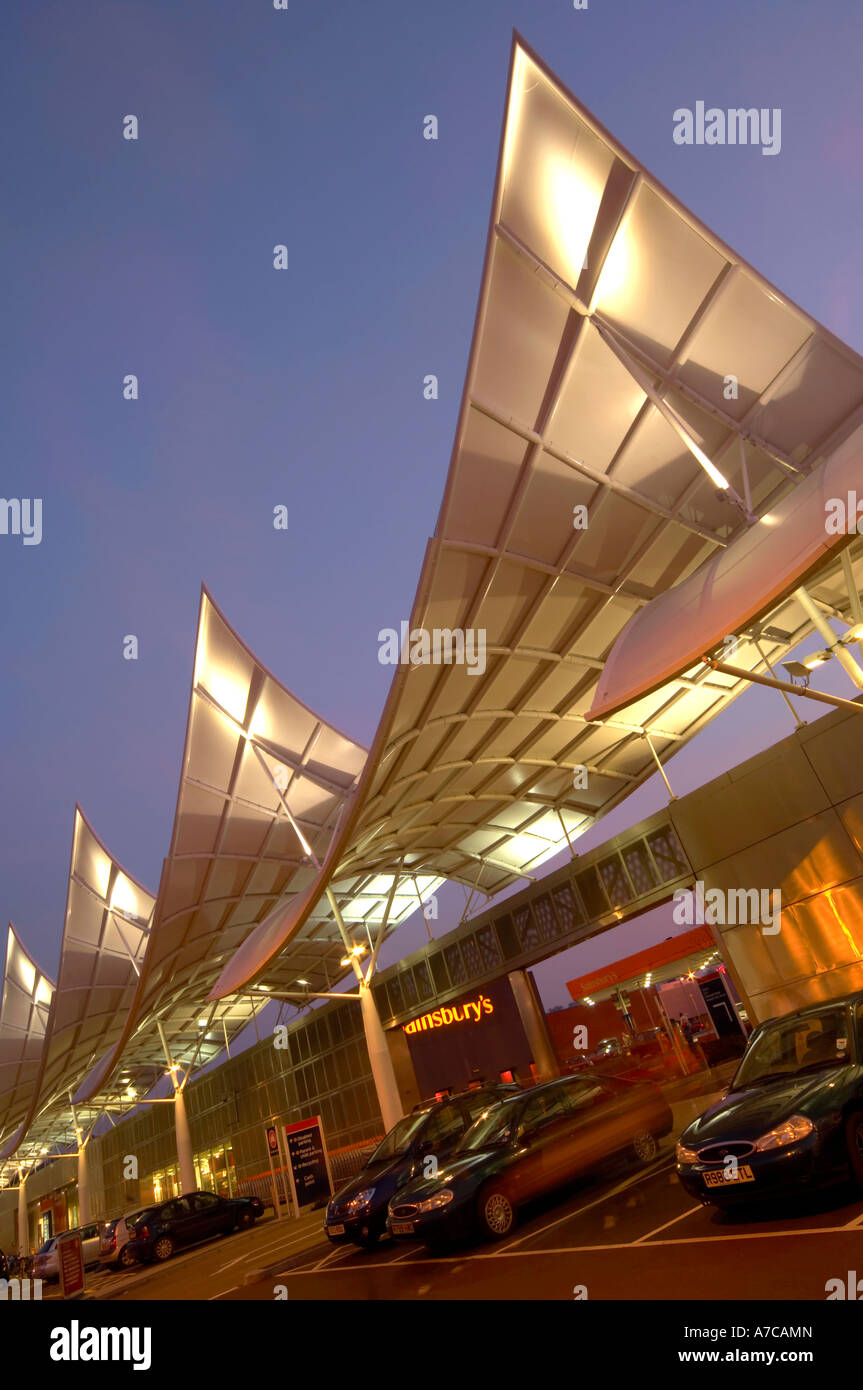 Sainsburys supermarket sails Plymouth Devon UK Stock Photo Alamy