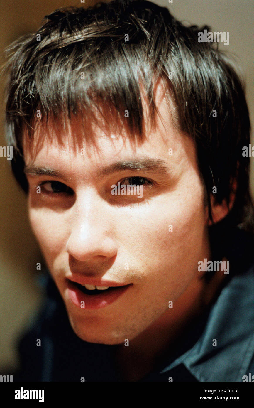 Portrait bizarre young man hi-res stock photography and images - Alamy