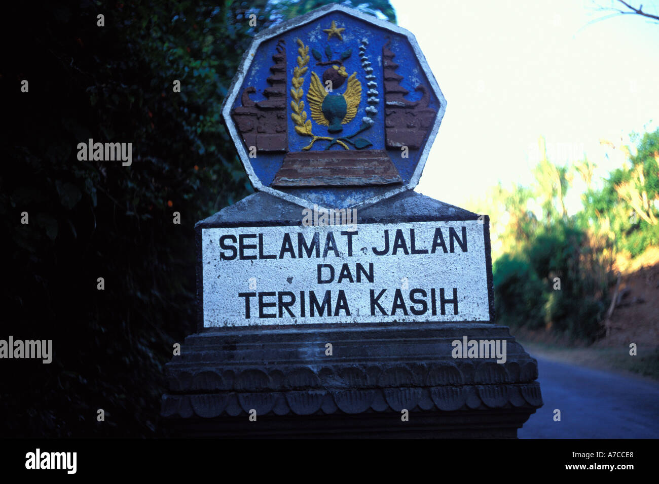 Selamat Jalan dan terima kasih Bali Indonesia Stock Photo - Alamy