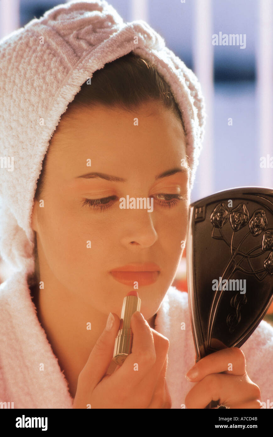 Beautiful woman lipstick hi-res stock photography and images - Alamy