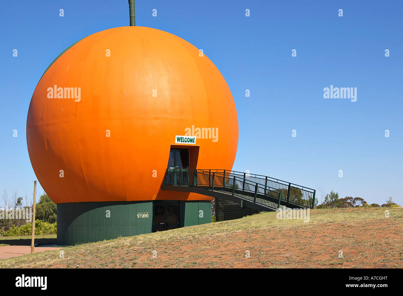 the big orange Stock Photo Alamy