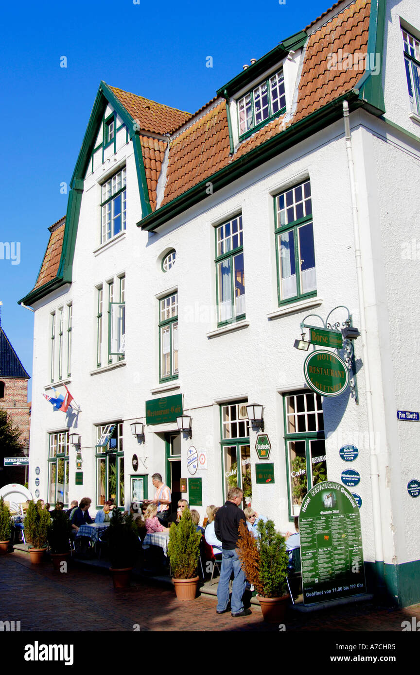 Hotel Restaurant Greetsiel Greetsiel Stock Photos Hotel