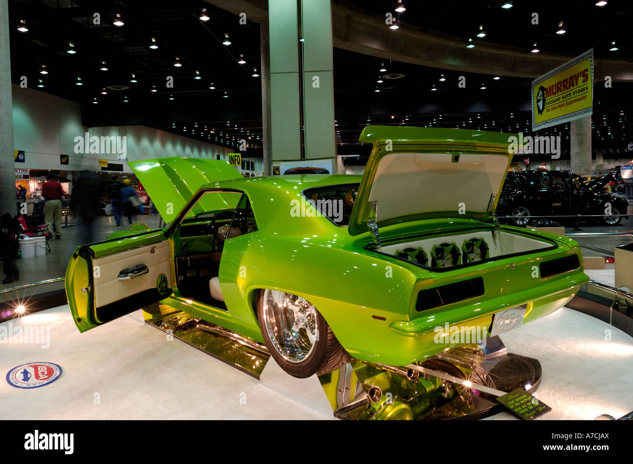 1969 Chevy Camaro hot rod at the 2007 Detroit Autorama show Stock Photo -  Alamy
