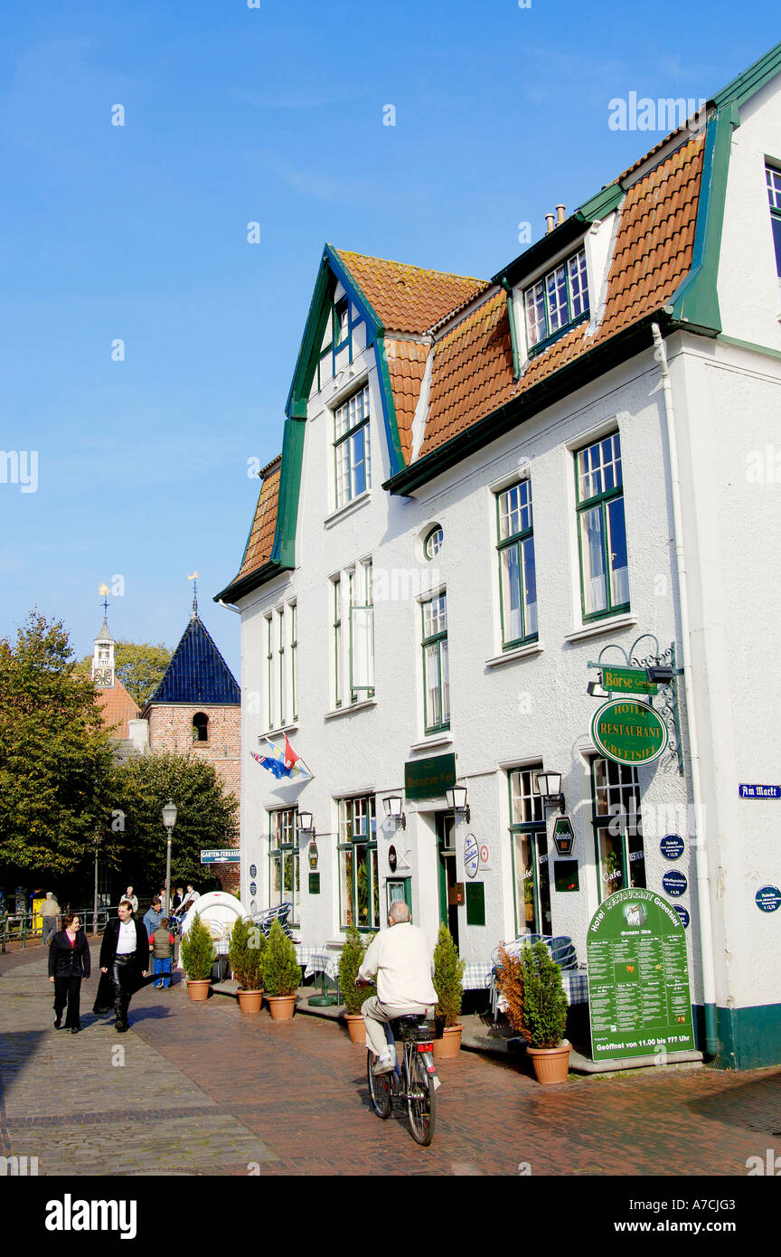 Hotel Restaurant Greetsiel Greetsiel Stock Photos Hotel