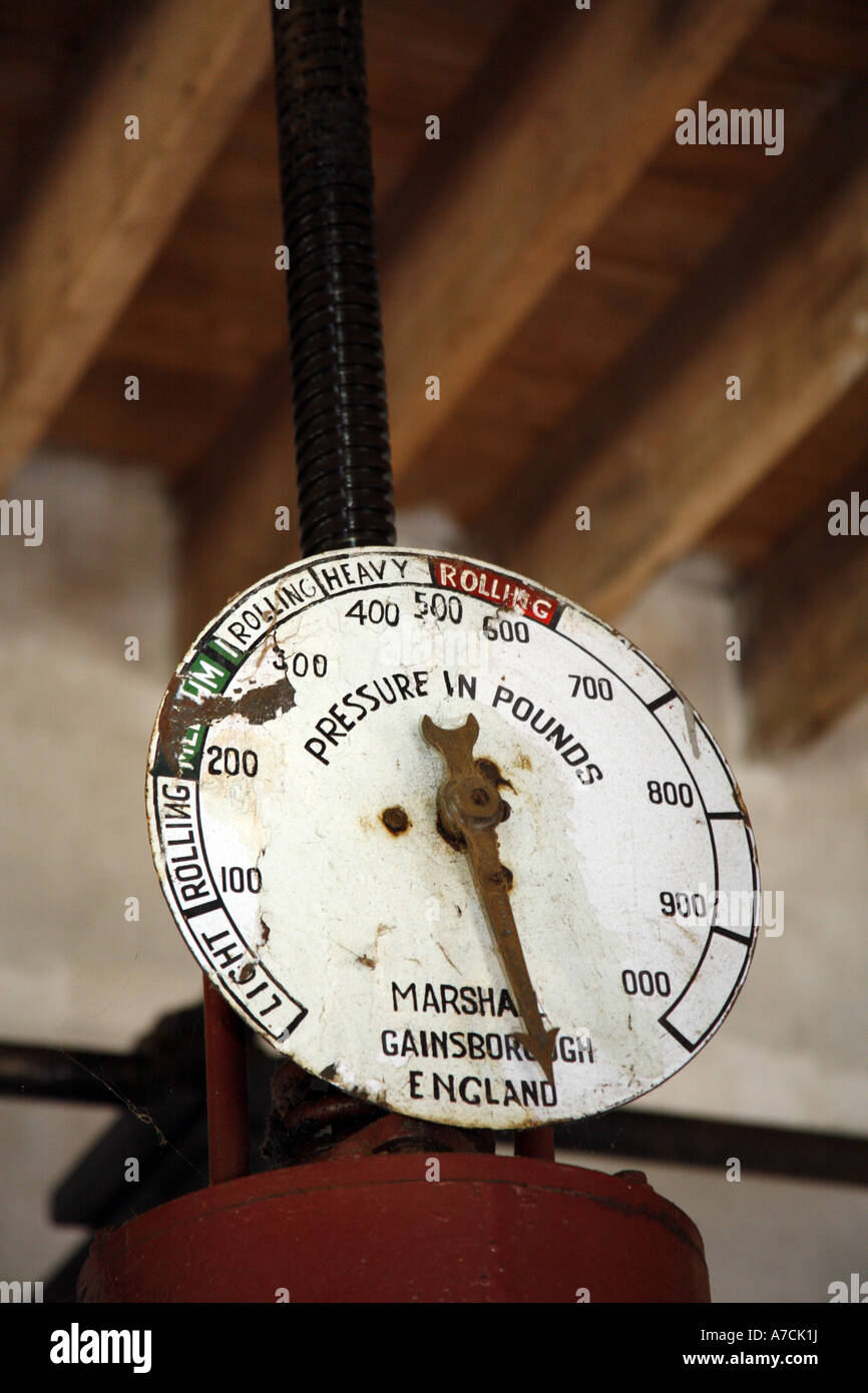 An old pressure gauge Stock Photo - Alamy