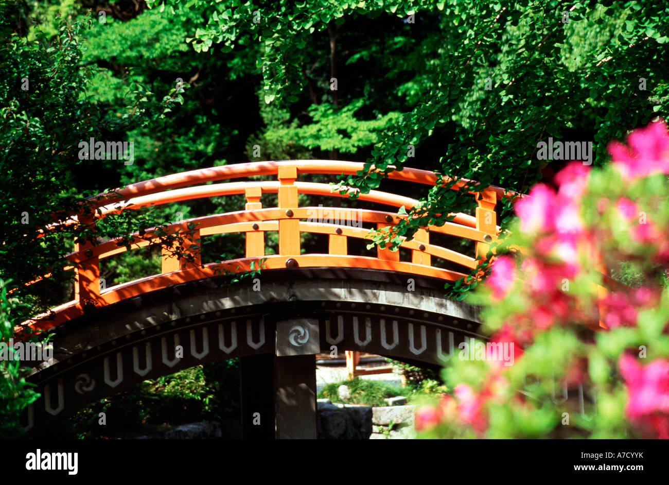 Shimogamo Shrine Bridge, Day Stock Photo