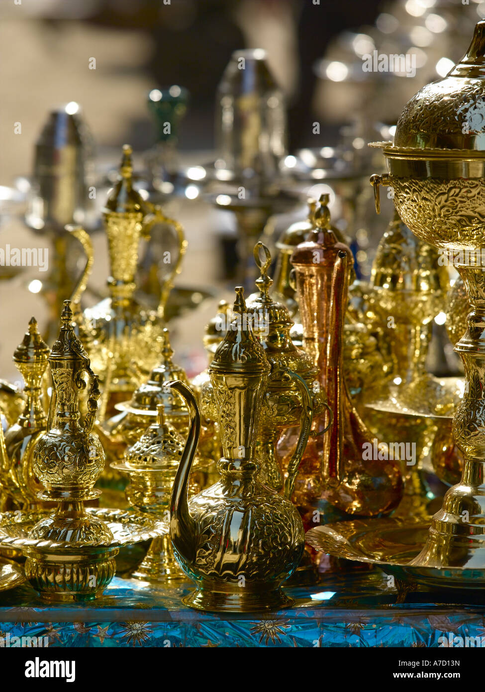 Near Khan Al Khalili Souvenirs For Sale Stock Photo