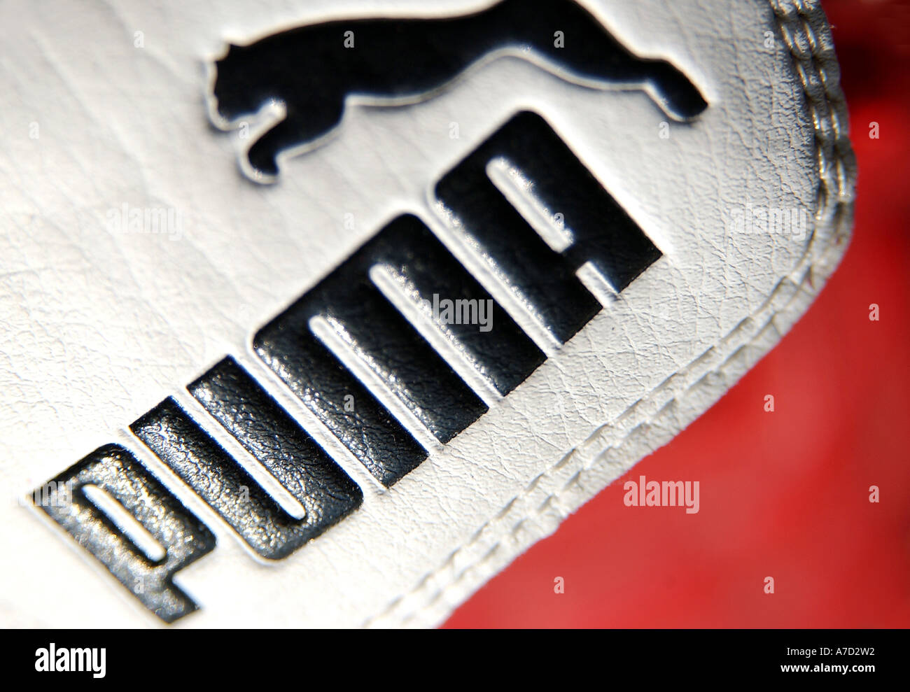 Puma logo Stock Photo