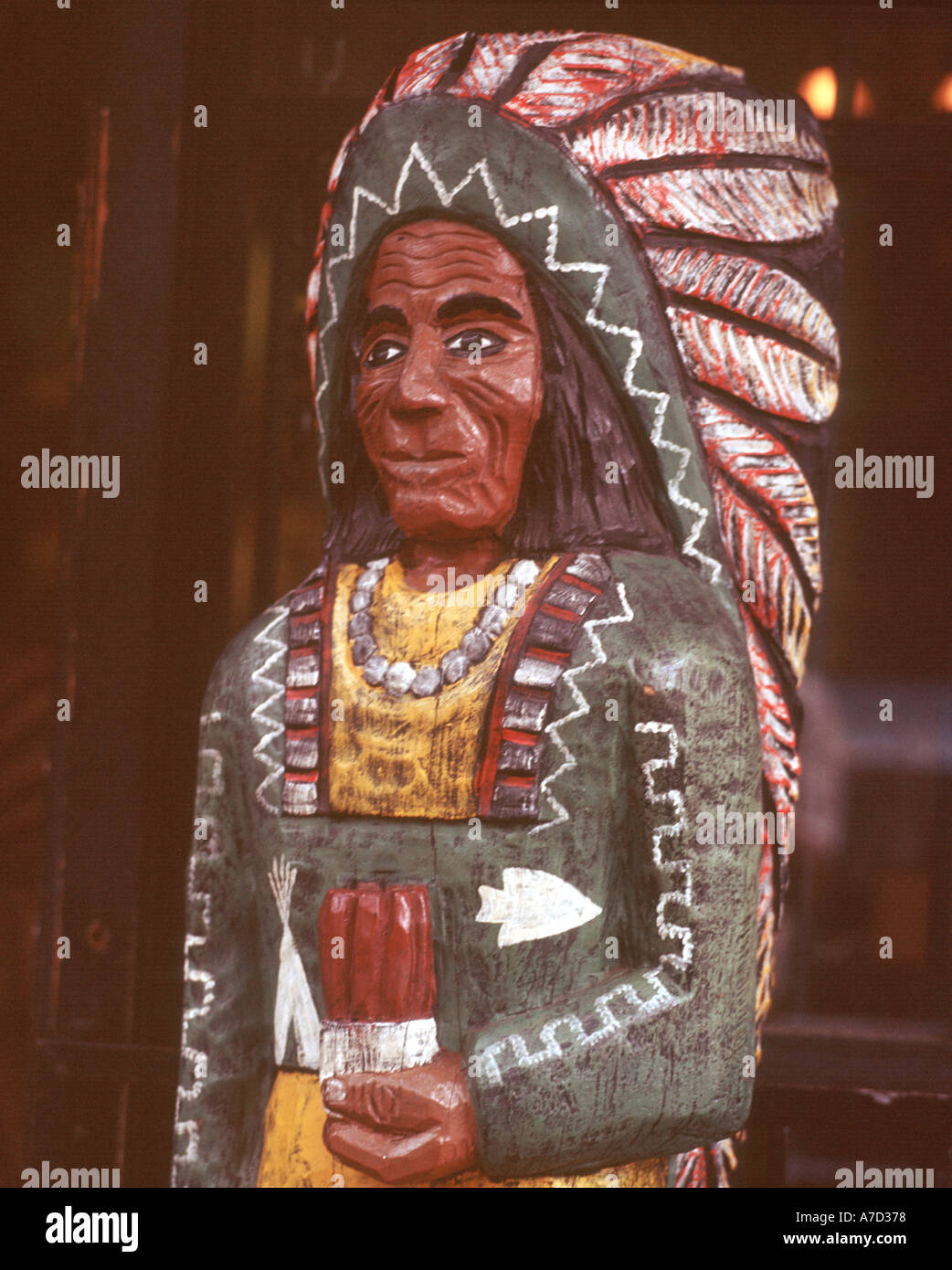 Cigar store indian hires stock photography and images Alamy