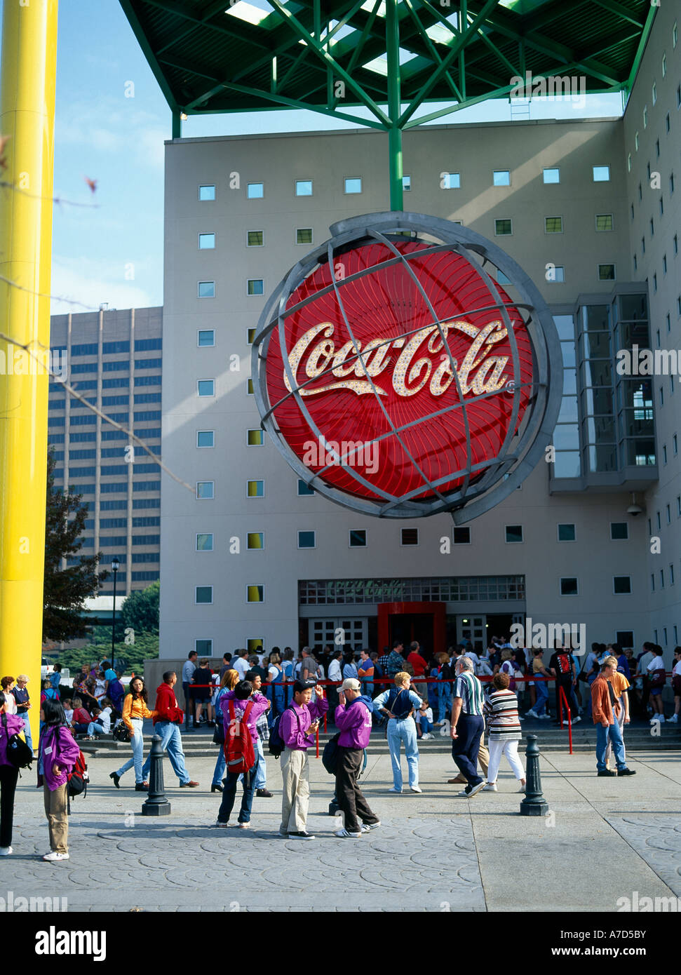 Atlanta World Of Coca-cola Stock Photo - Alamy