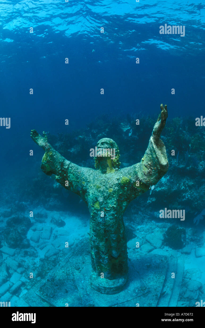 THE STATUE OF CHRIST OF THE ABYSS KEY LARGO FLORIDA Stock Photo Alamy