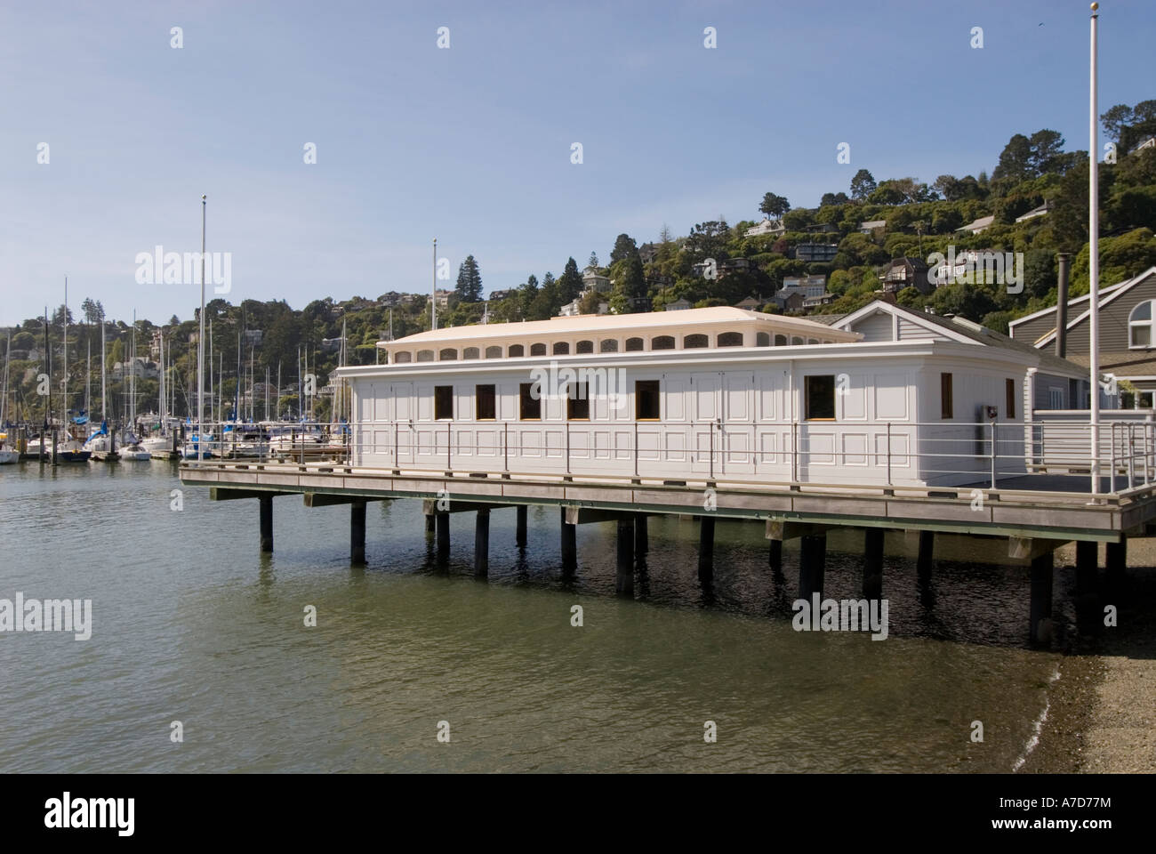 Historic China Cabin Tiburon Marin Stock Photos Historic China