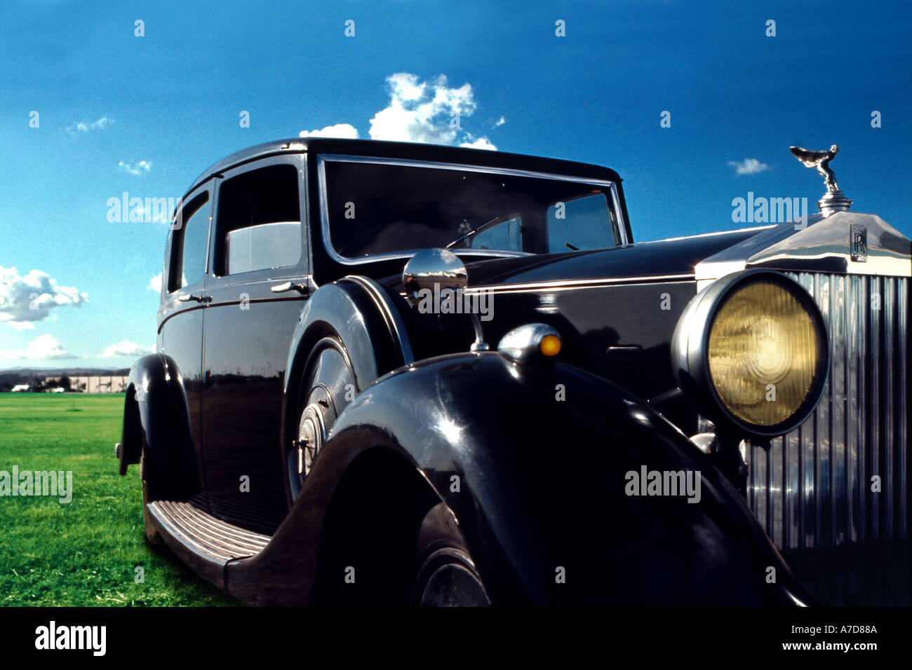 Rolls Royce automobile Stock Photo