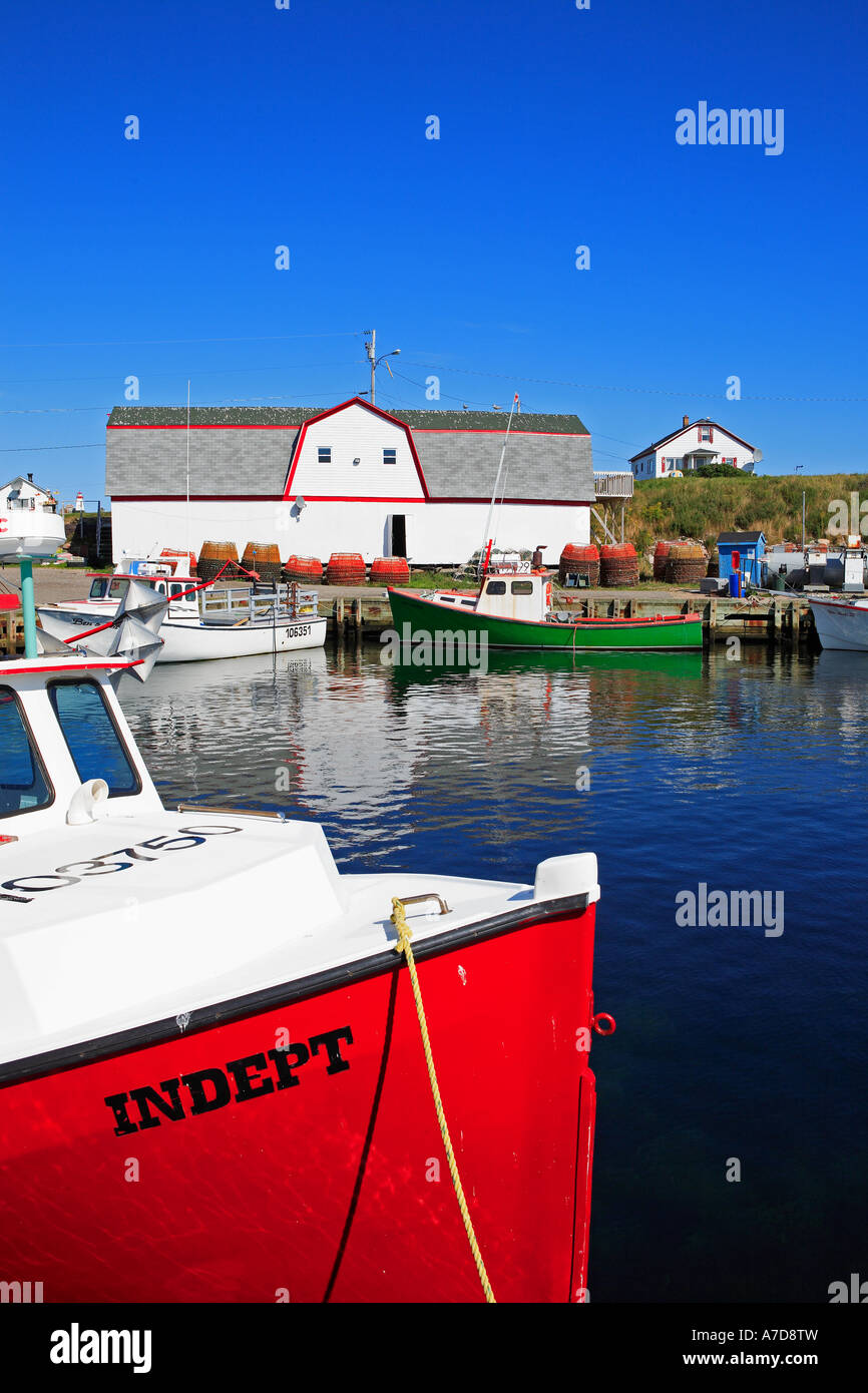 Cape Breton Island, Neil's Harbour Point Stock Photo Alamy