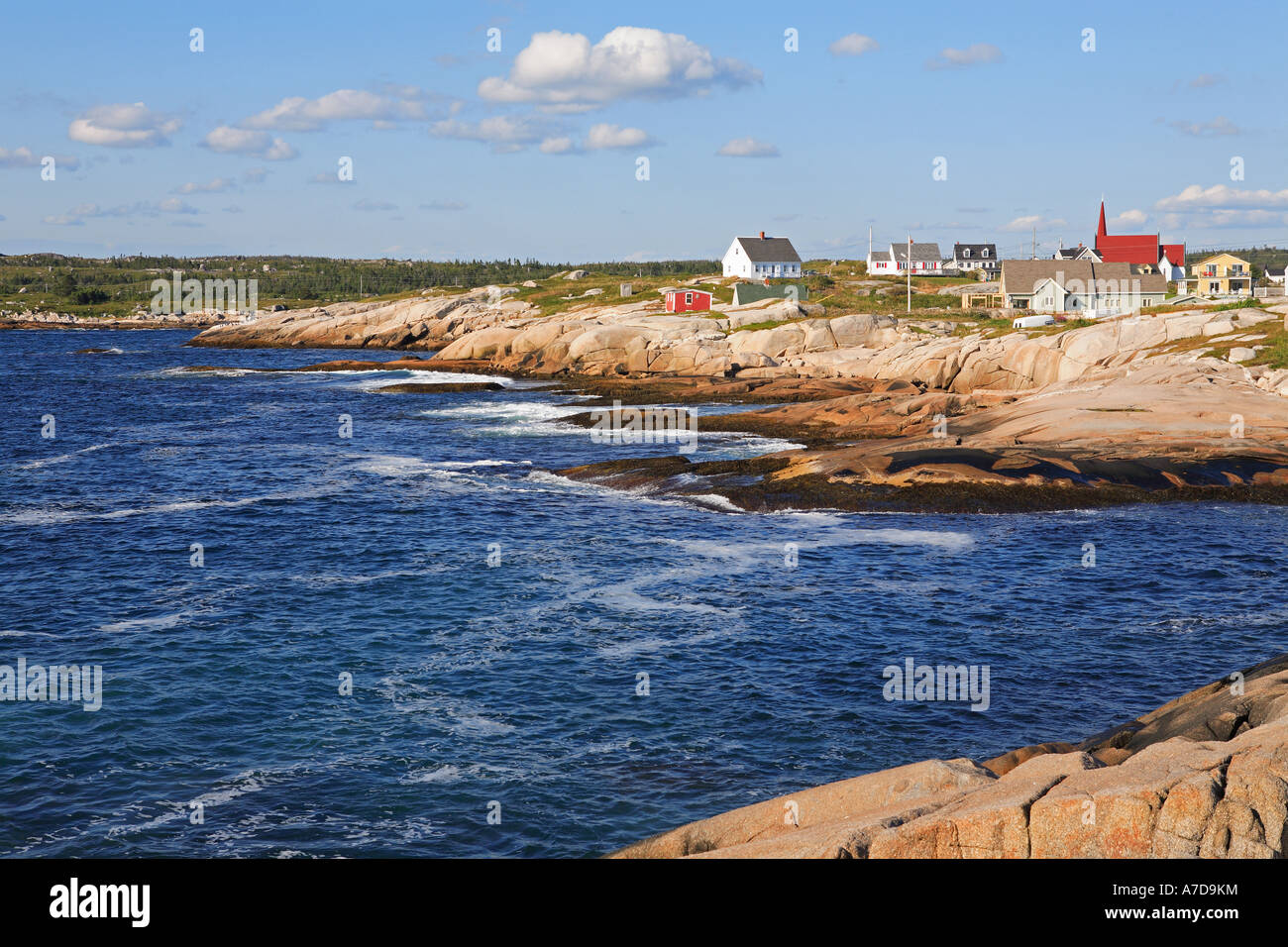 Peggy's Cove, Shoreline, Nr. Halifax Stock Photo Alamy
