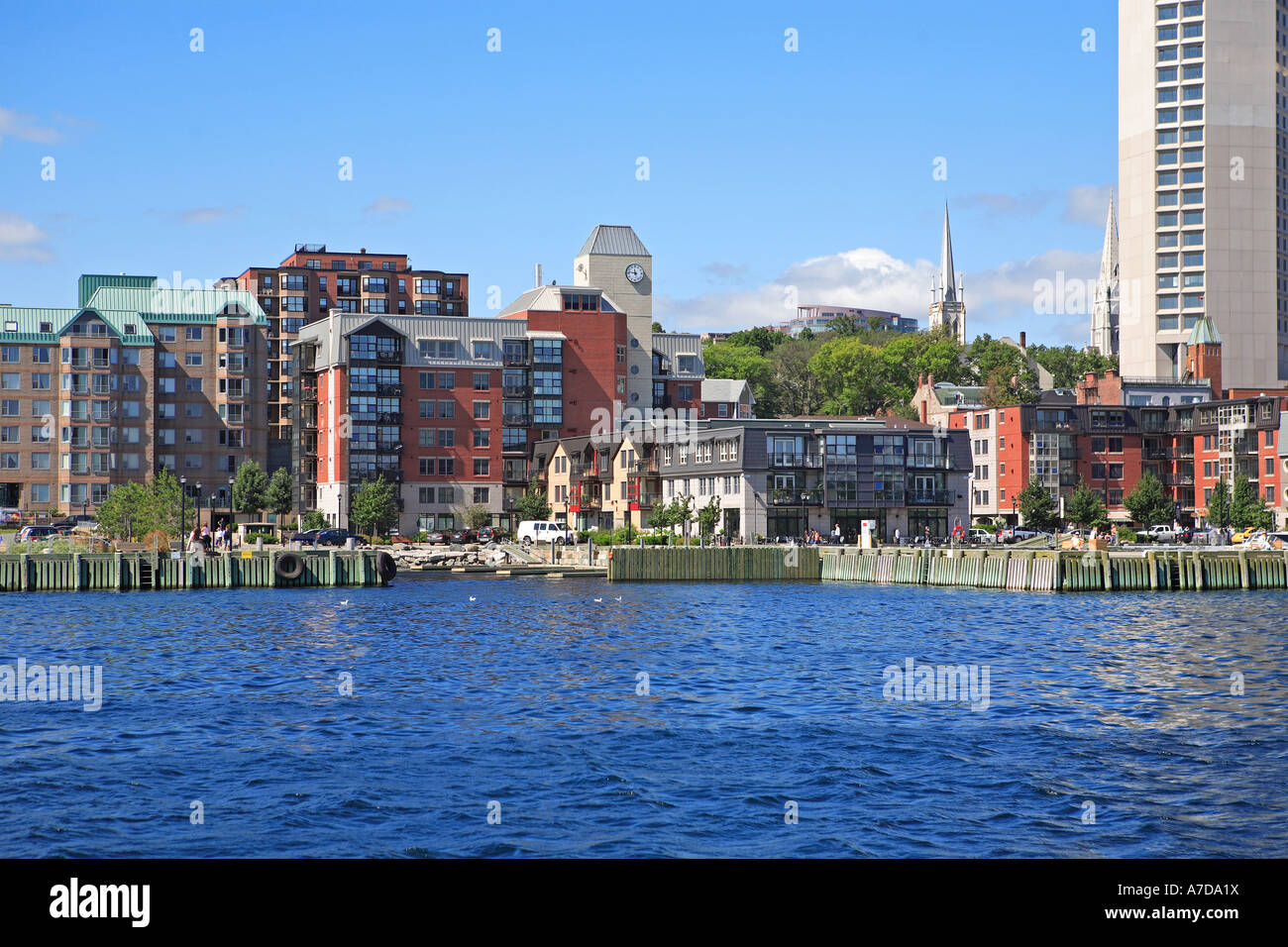 Landing, Waterfront, Halifax Stock Photo Alamy