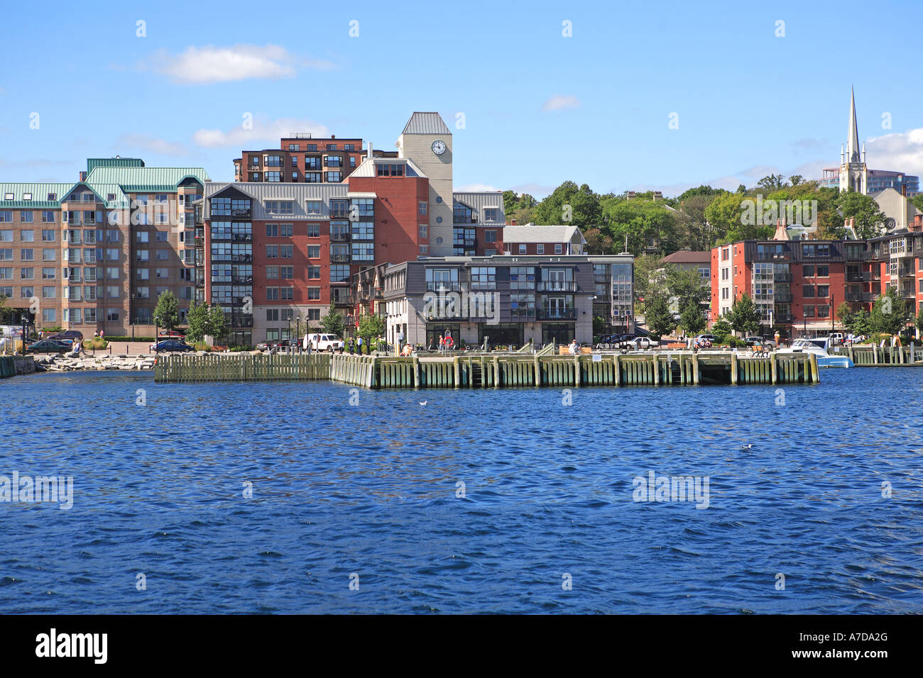 Landing, Waterfront, Halifax Stock Photo Alamy