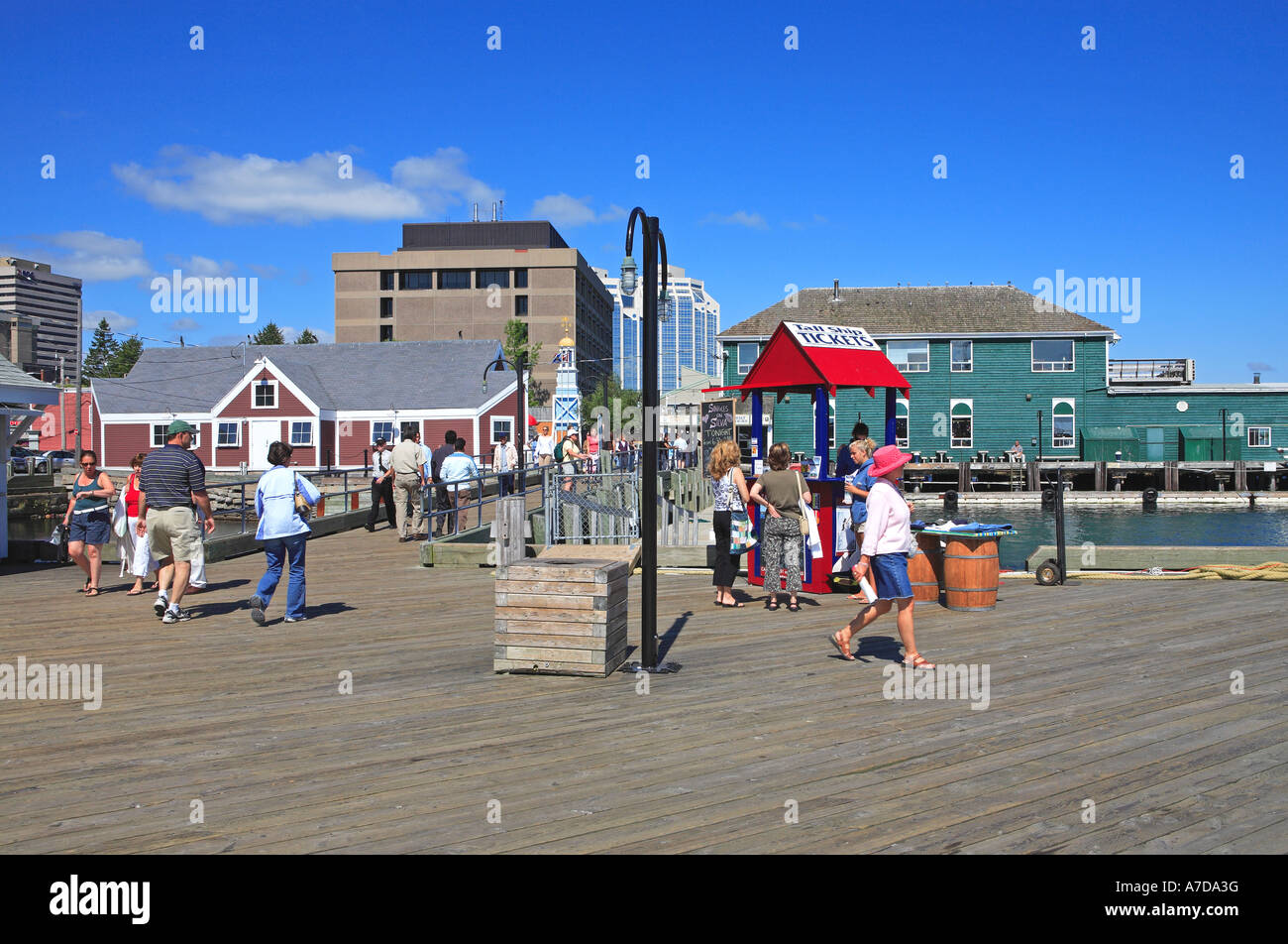 Waterfront, Halifax Stock Photo