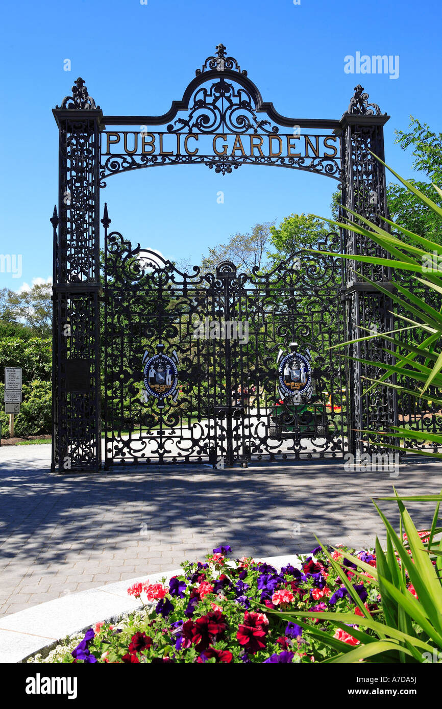 Main Gate Halifax Public Gardens Stock Photo 11804189 Alamy