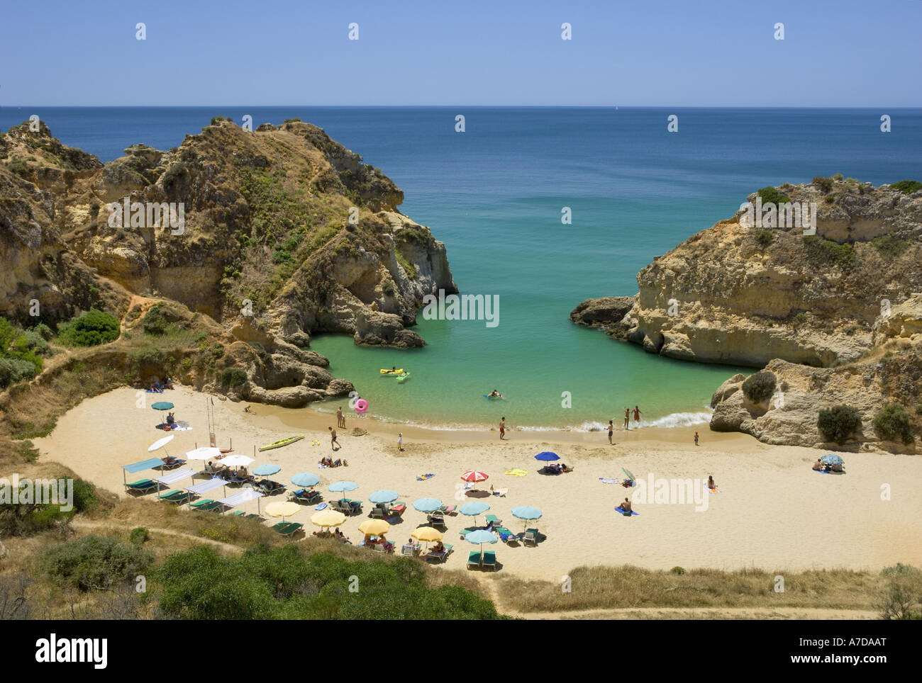 Alvor (View in front of Alvor Praia Hotel Stock Photo - Alamy