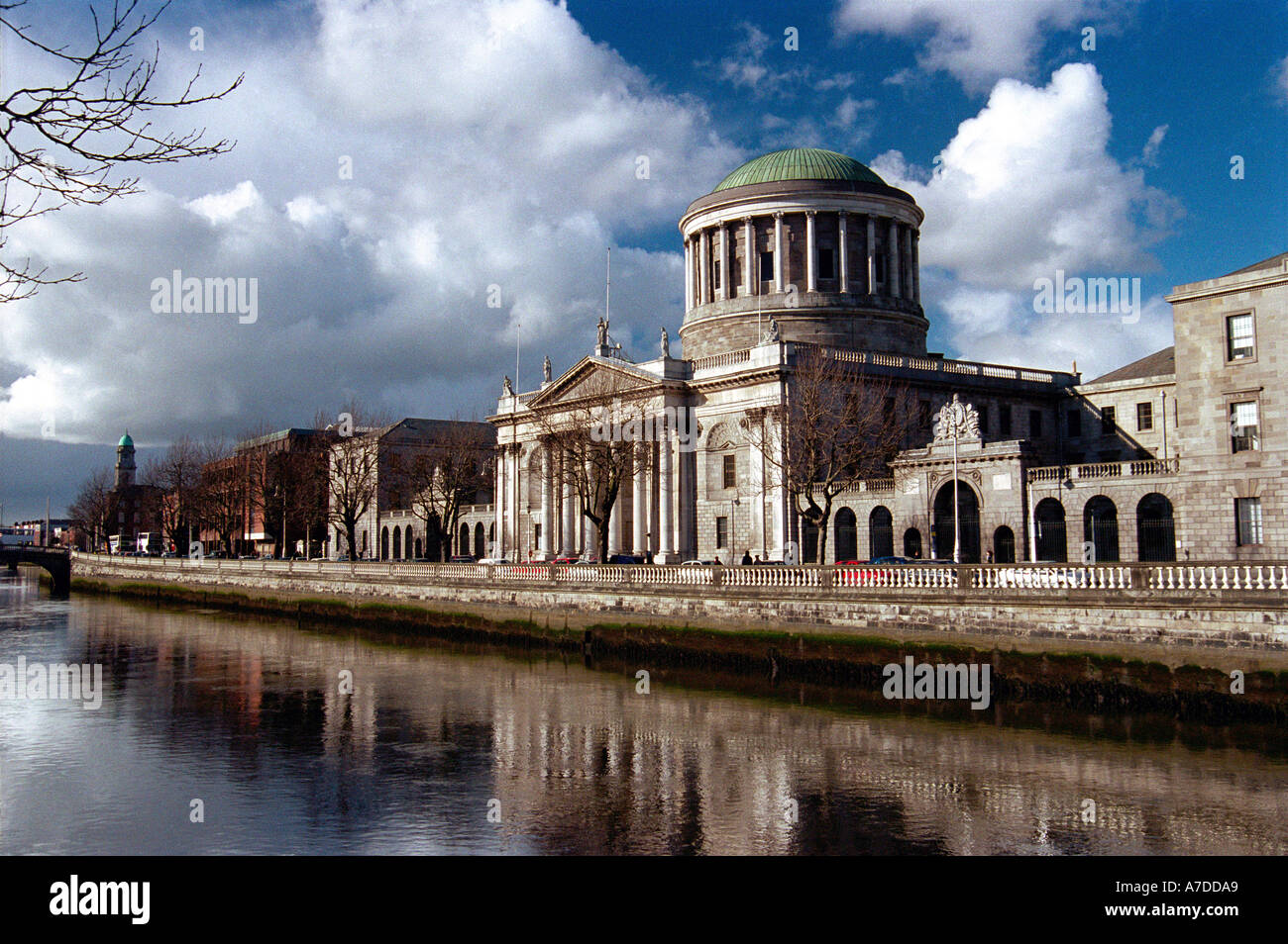 Four Courts Dublin Ireland Stock Photo