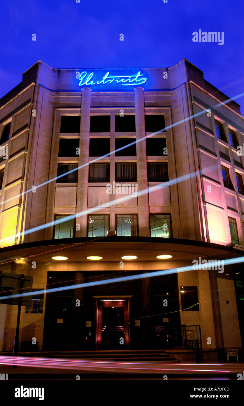 Electric House Croydon Surrey England Uk Electricity Electric Stock Photo Alamy