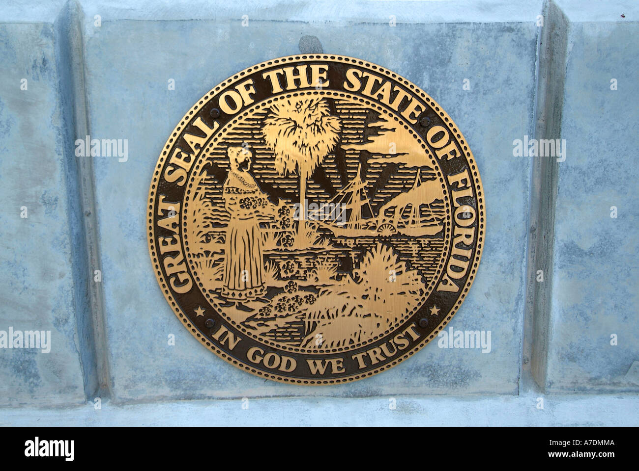 Florida state seal hires stock photography and images Alamy